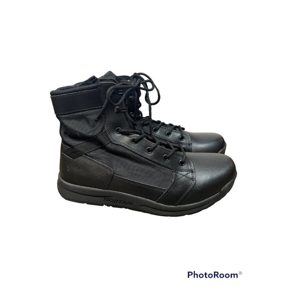 Men's Military Tactical Combat Army Work Boots Waterproof Motorcycle Boots Sz12
